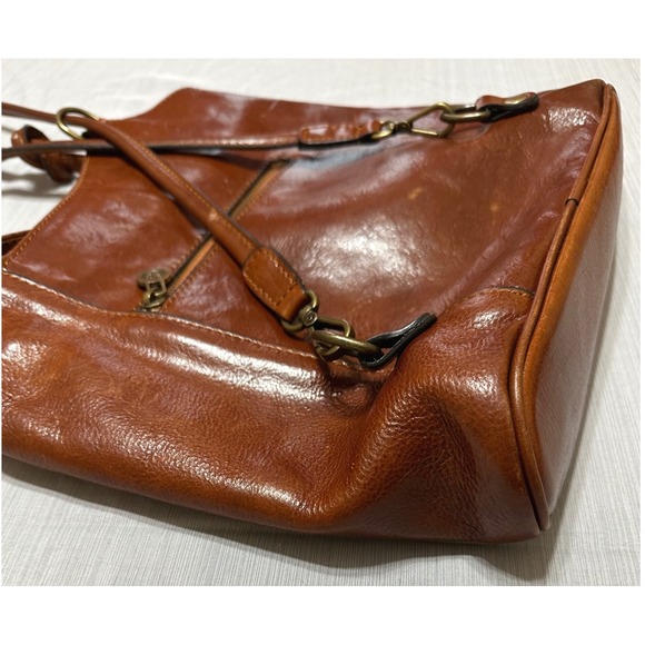 Italyleatherit Italian Made Leather Convertible Backpack Shoulder Bag - Picture 11 of 16